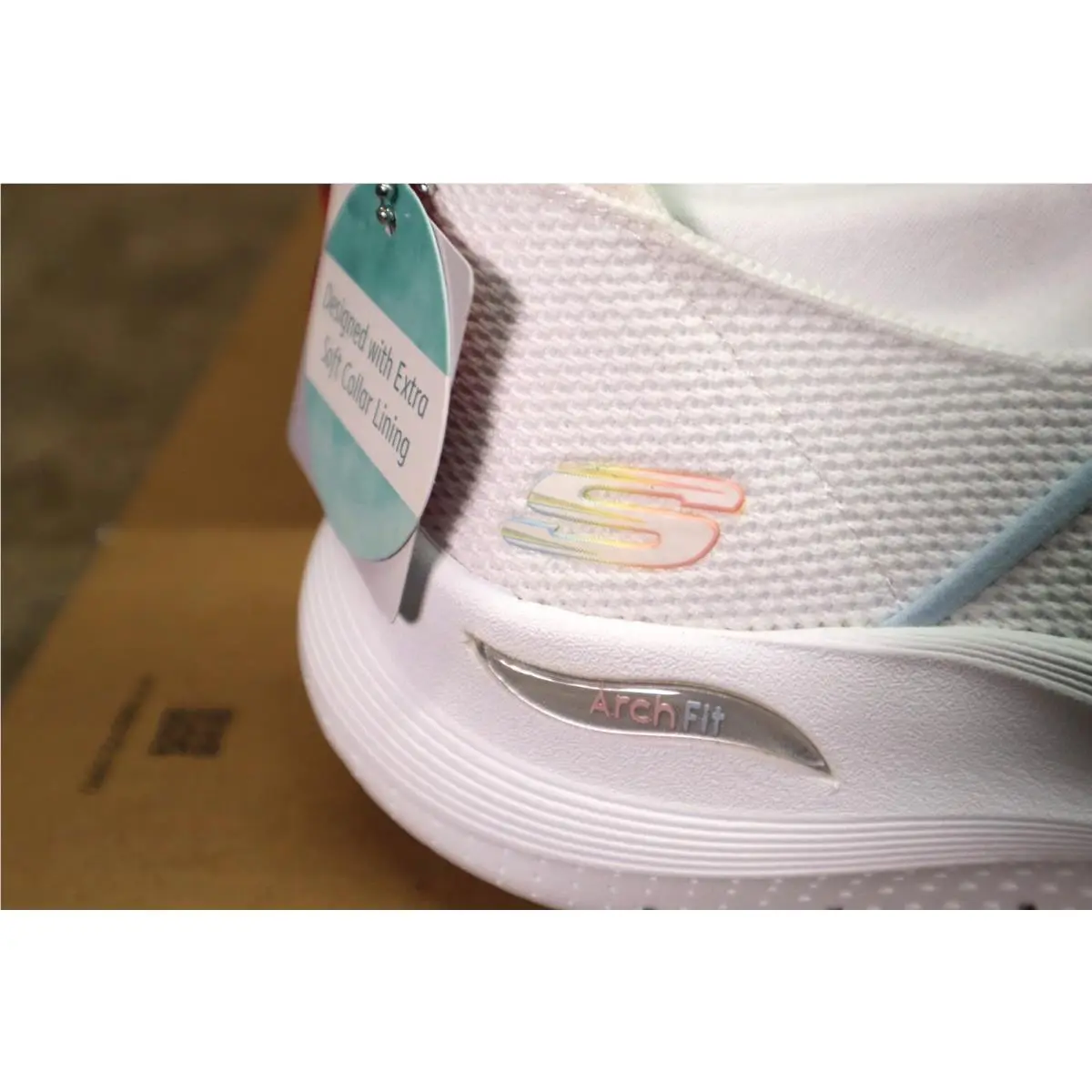 Skechers shoes - Skechers Arch Fit Bright Stride - White/Multi 2