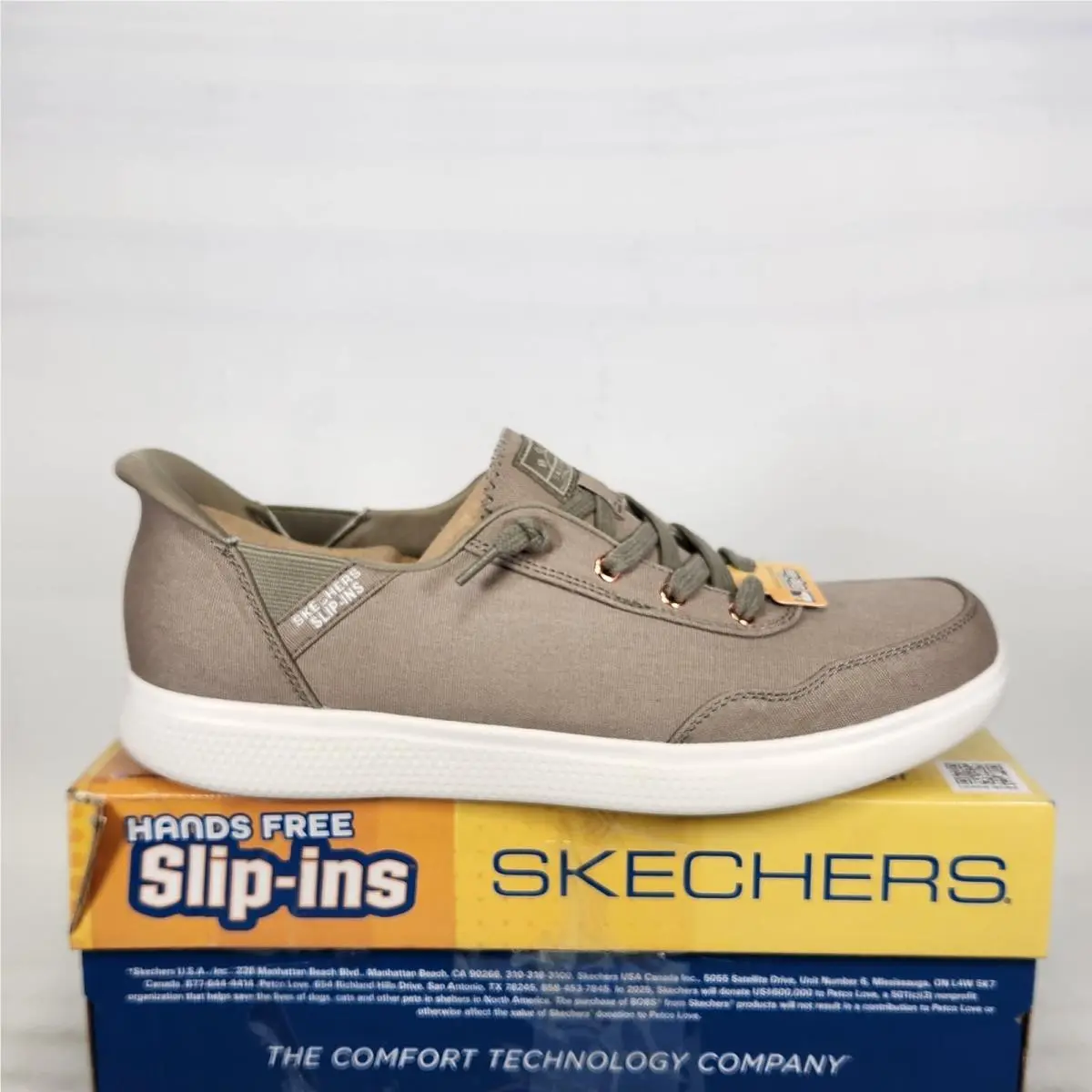 Size 10 - Skechers Bobs Skip Cute B Cute Sweet - Olive - Womens