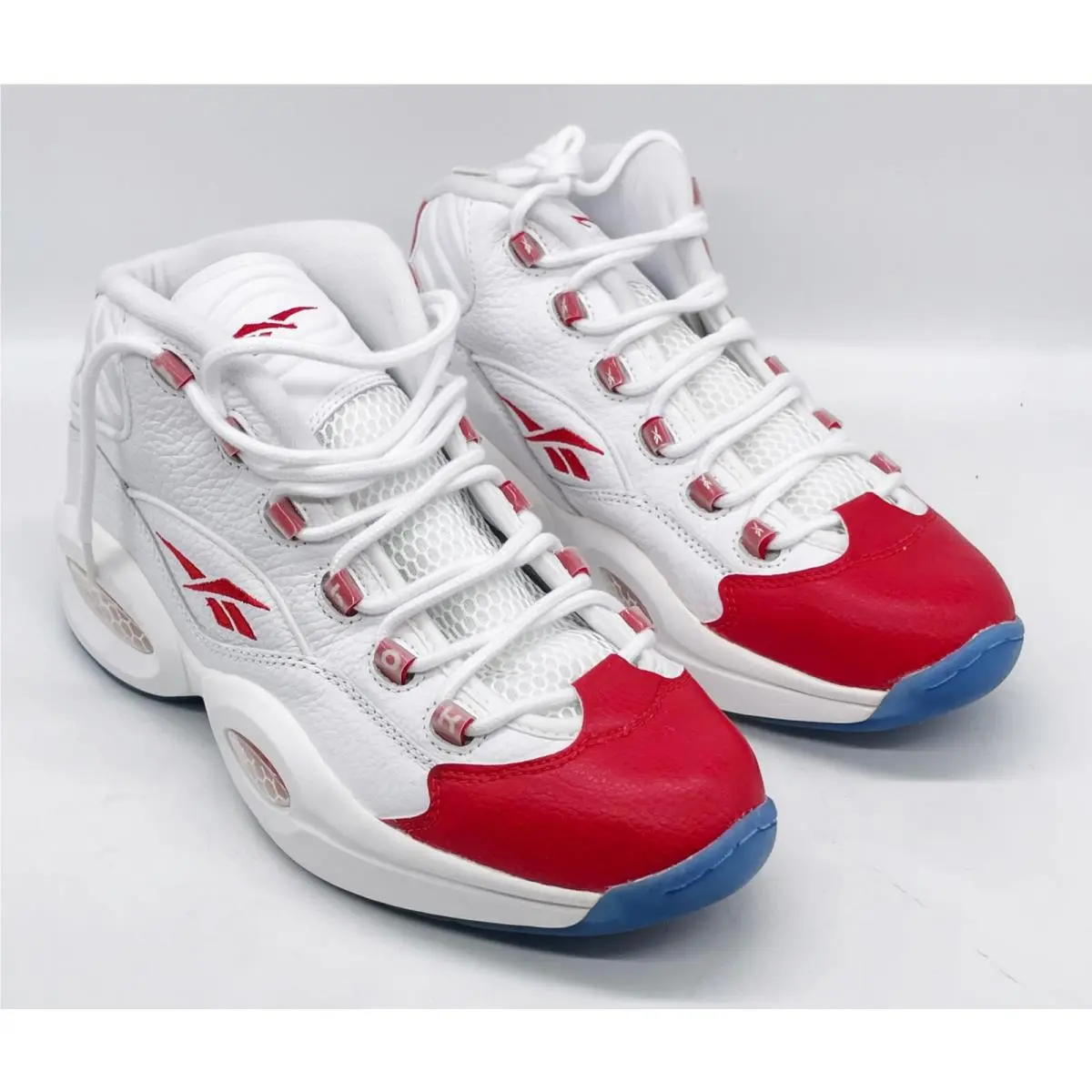 Reebok shoes - Reebok Question Mid - Question Mid - 79757 - White Pearlized Red 0