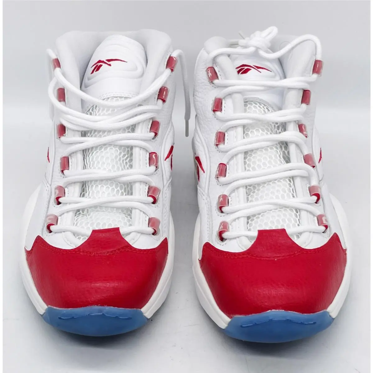 Reebok shoes - Reebok Question Mid - Question Mid - 79757 - White Pearlized Red 1