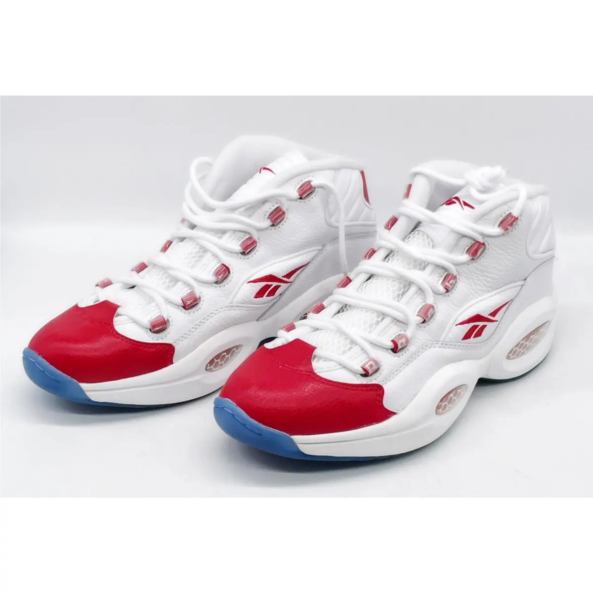 Reebok shoes - Reebok Question Mid - Question Mid - 79757 - White Pearlized Red 2