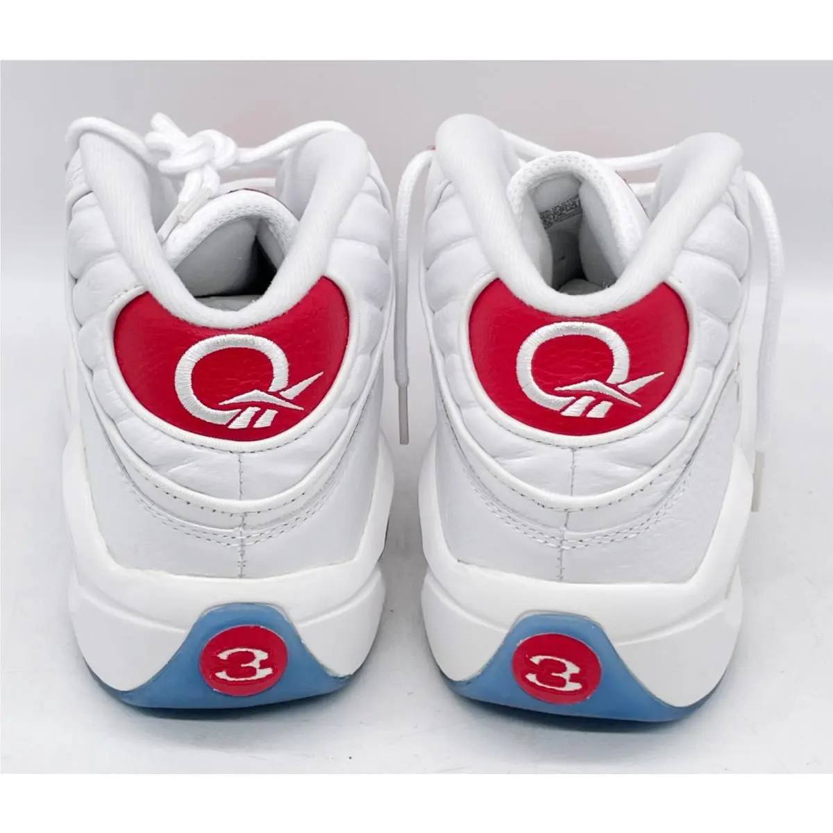 Reebok shoes - Reebok Question Mid - Question Mid - 79757 - White Pearlized Red 4