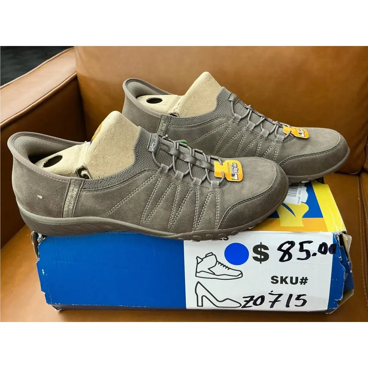 Skechers shoes - Breathe-Easy Home-Body - Gray 5