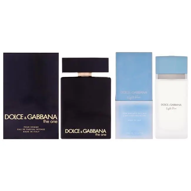 Dolce Gabbana K0007775 2 oz Unisex Intense Edp Spray - 2 Piece