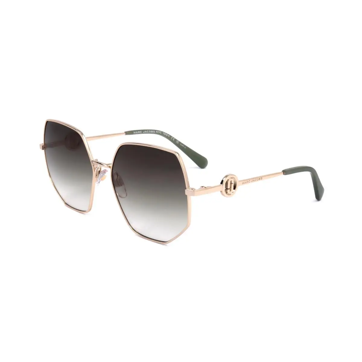 Marc Jacobs Women`s 59 mm Gold Green Sunglasses MARC730-S-PEF-59