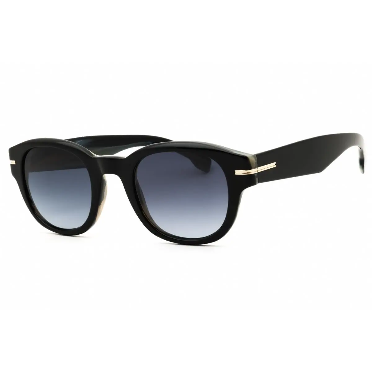 HB1717-QF6-48 Sunglasses Frame Size 48mm 150mm 24mm Black Men by Hugo Boss