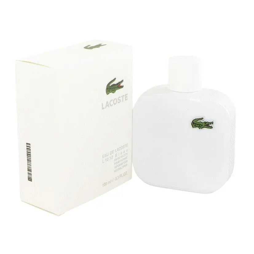 L.12.12 Blanc Pure Men 3.3 oz 100 ml Eau De Toilette Spray by Lacoste
