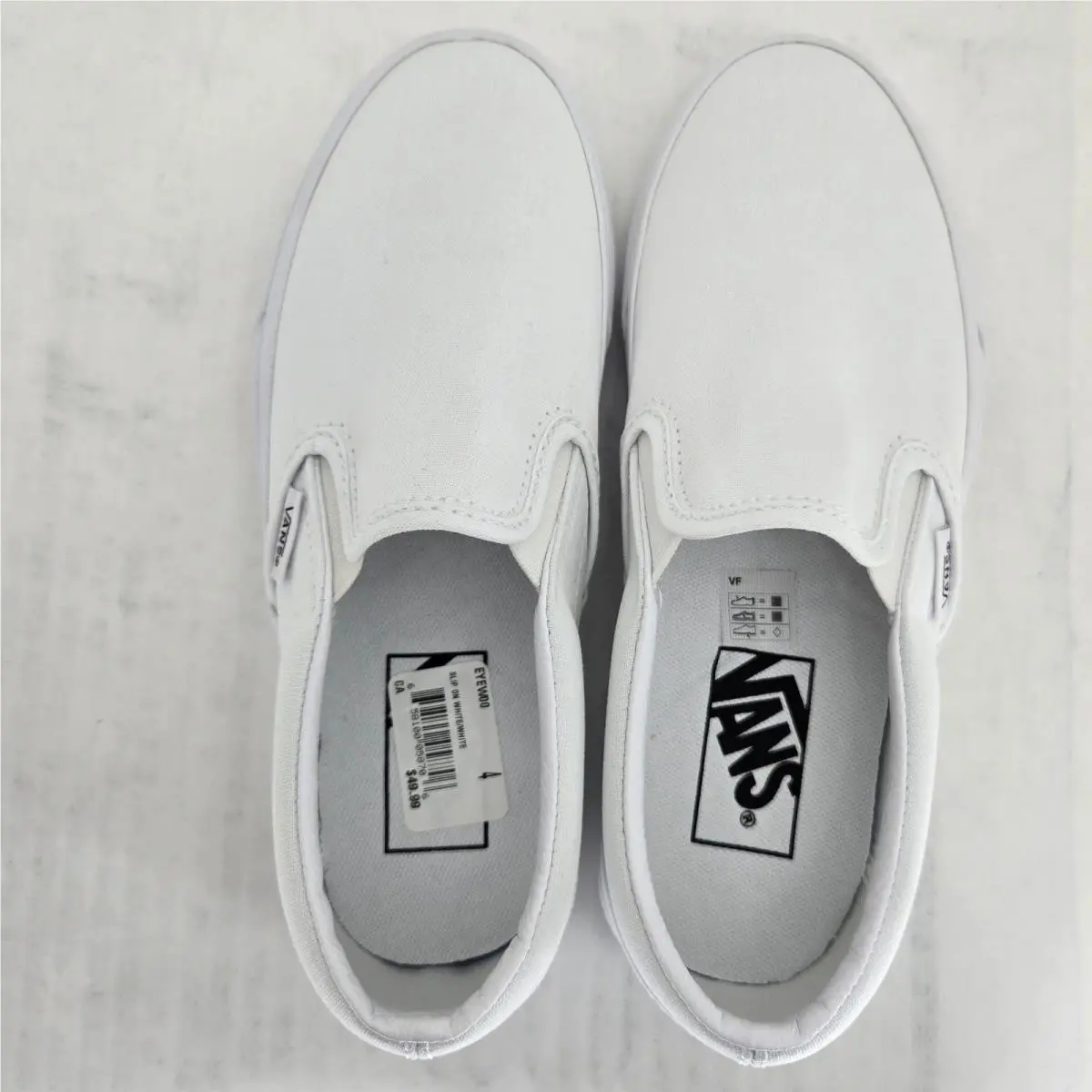 Vans shoes - VANS Classic Slip-On - Classic - White 8