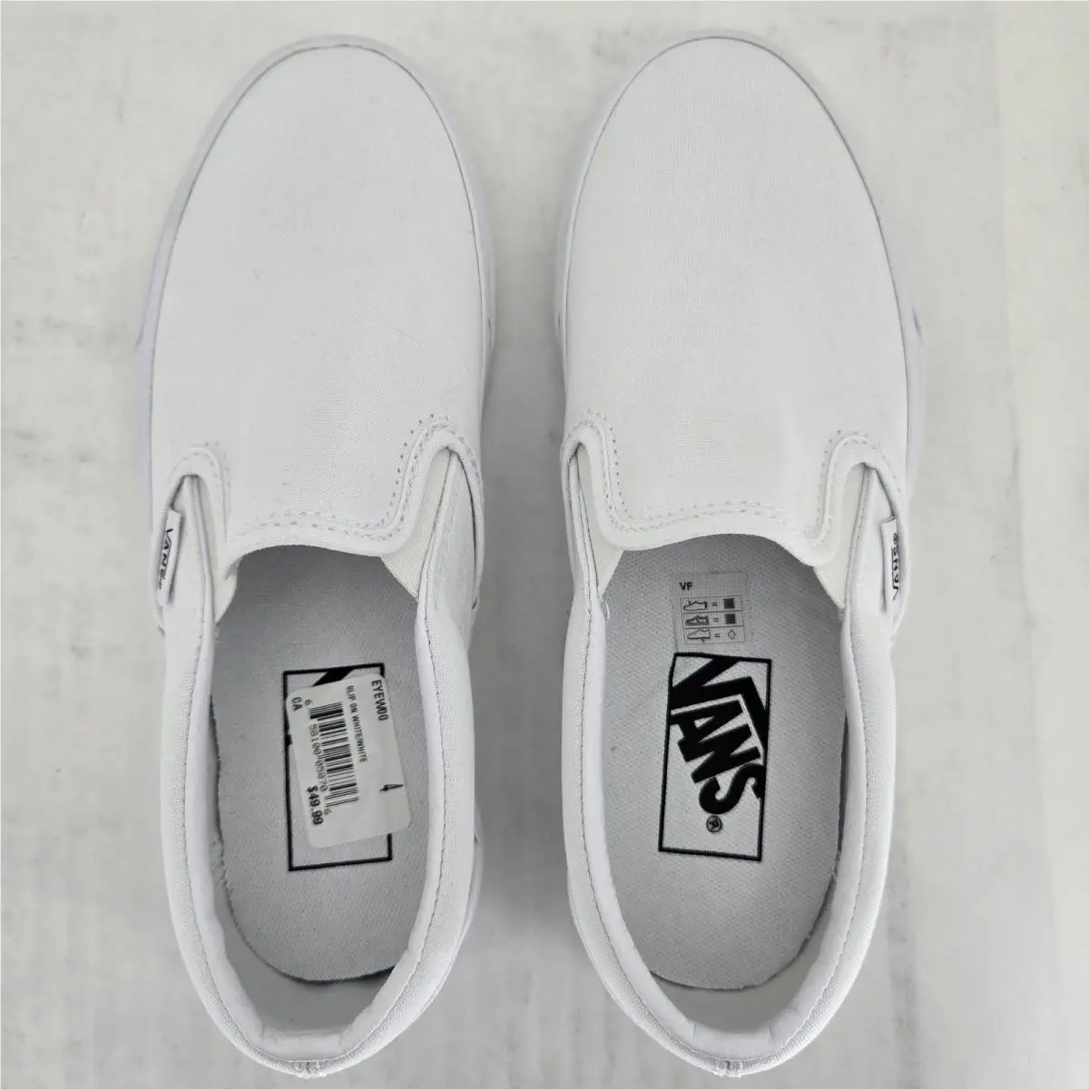 Vans shoes - VANS Classic Slip-On - Classic - White 10