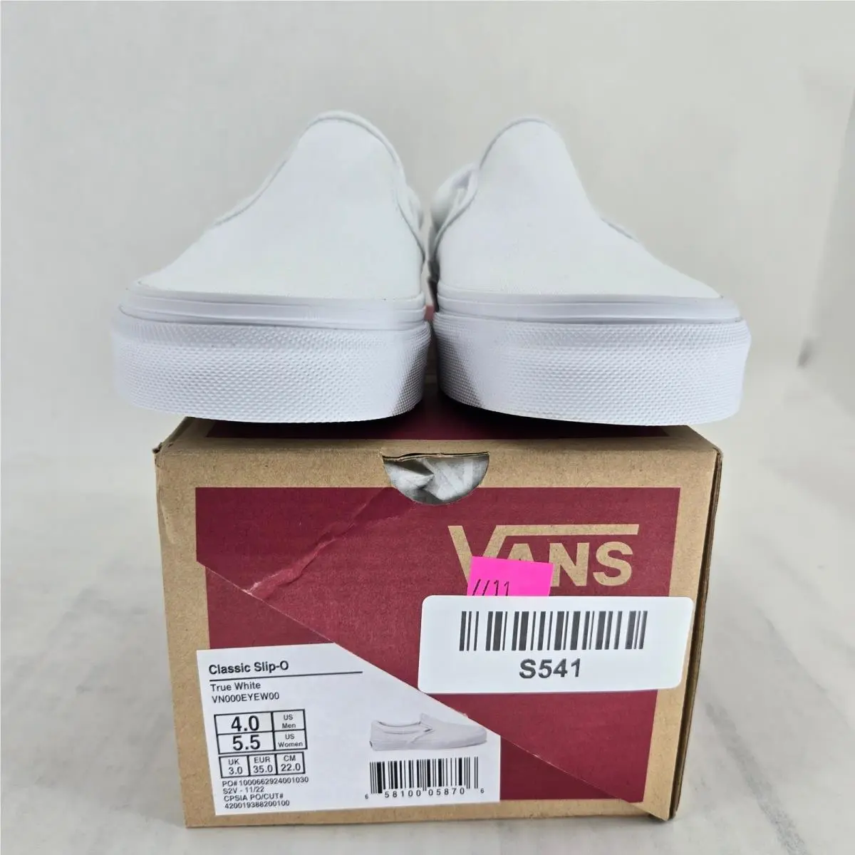 Vans shoes - VANS Classic Slip-On - Classic - White 1
