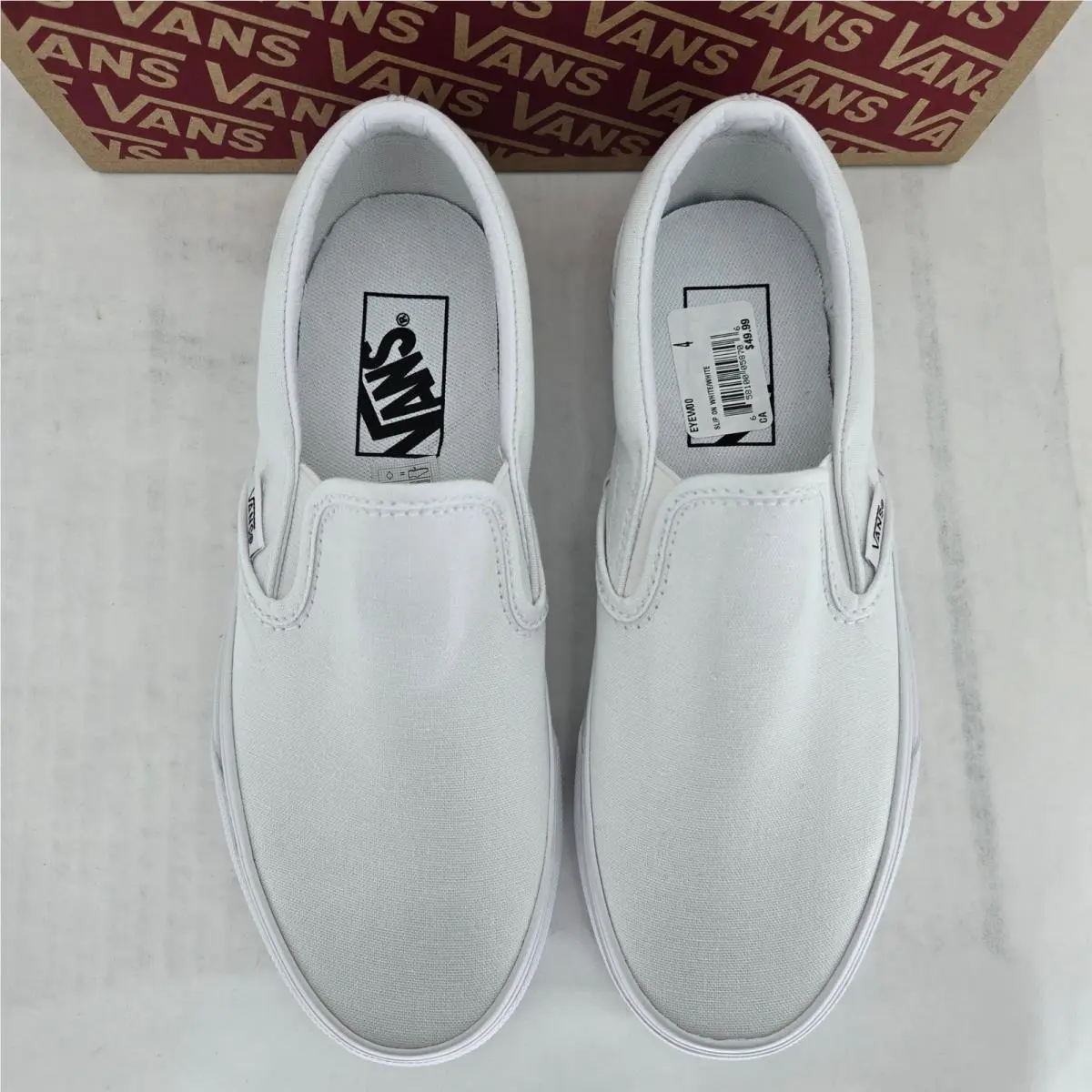 Vans shoes - VANS Classic Slip-On - Classic - White 11