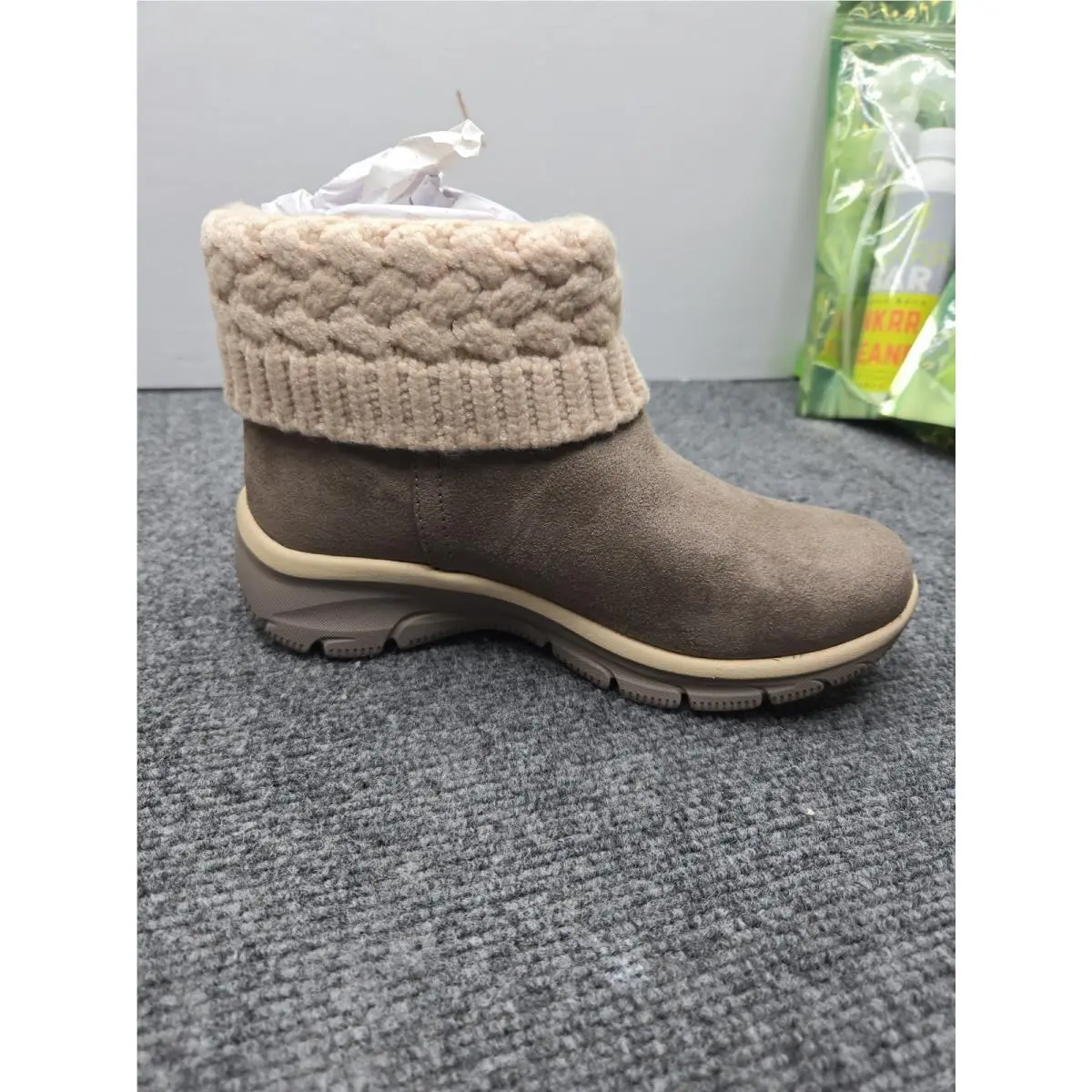 Skechers shoes - skechers relaxed fit memory foam 5 - Beige 8