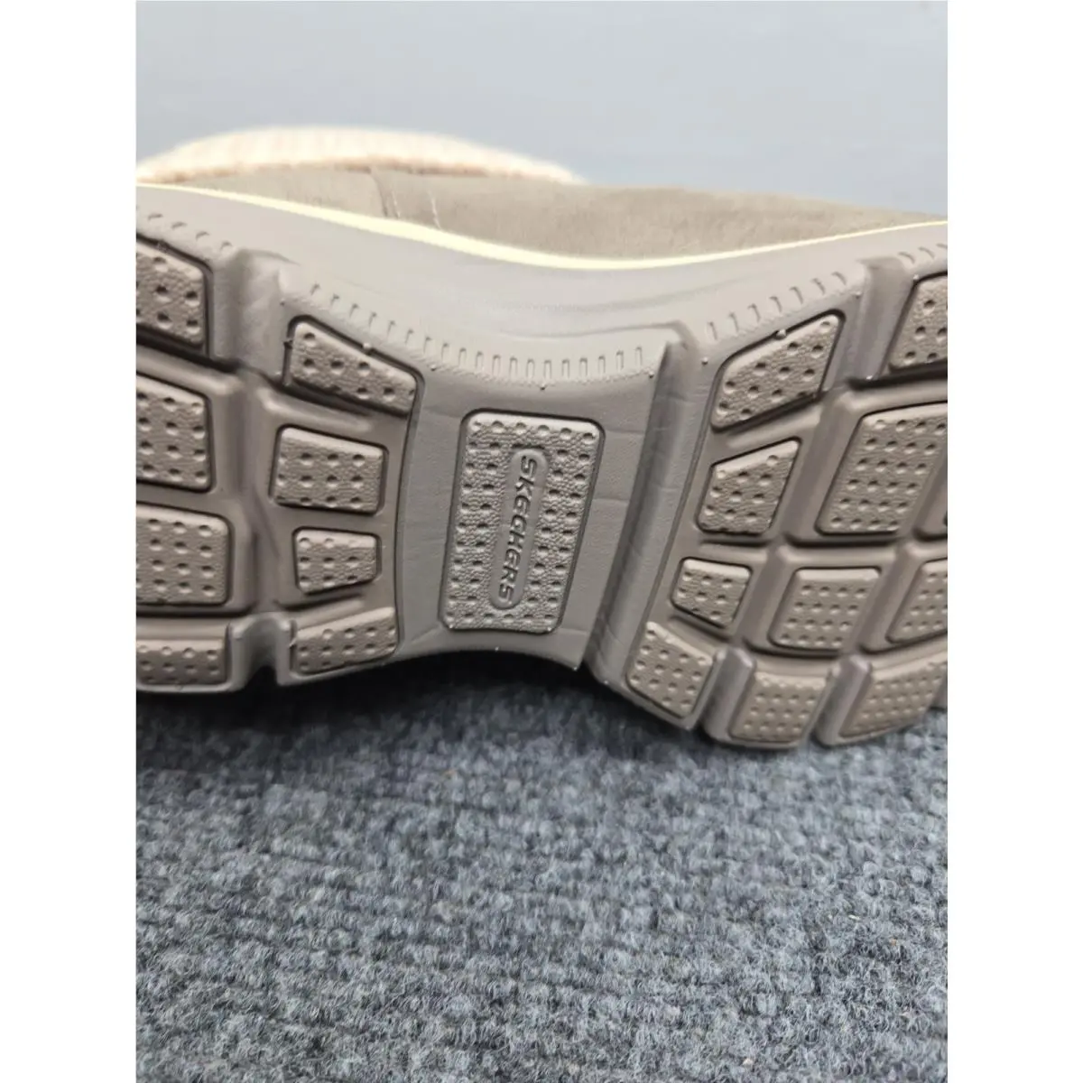 Skechers shoes - skechers relaxed fit memory foam 5 - Beige 11