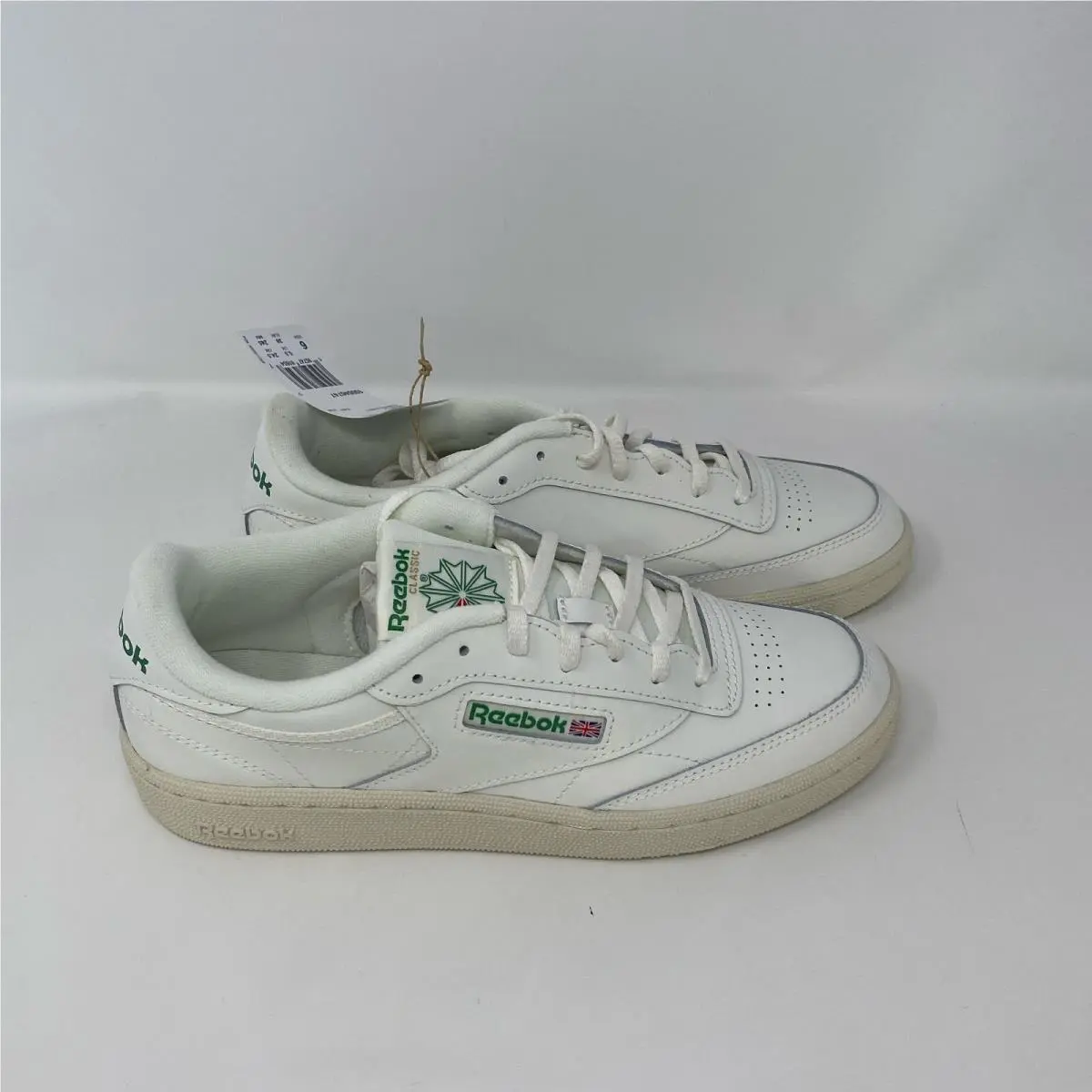 Reebok Club C 85 Vintage Chalk/paperwhite Glen Green Sz 6