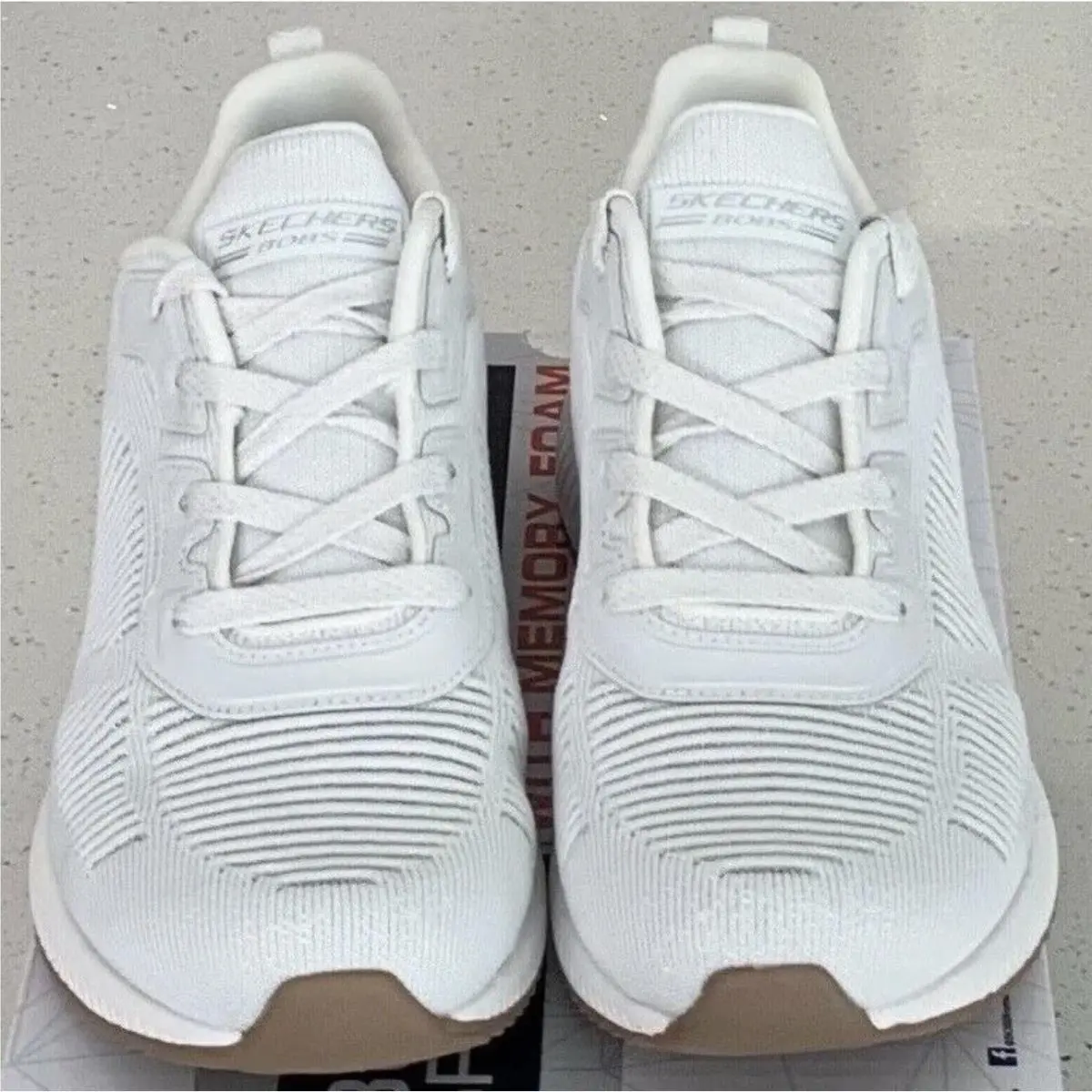 Skechers shoes - SKECHERS BOBS - BOBS - White, Manufacturer: White (UPC: 0193113068446) 0