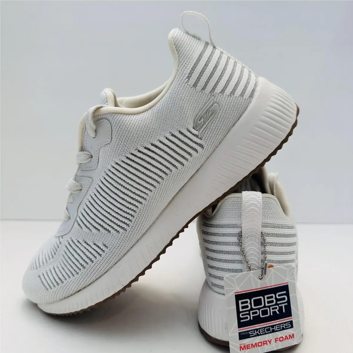 Skechers shoes - SKECHERS BOBS - BOBS - White, Manufacturer: White (UPC: 0193113068446) 6