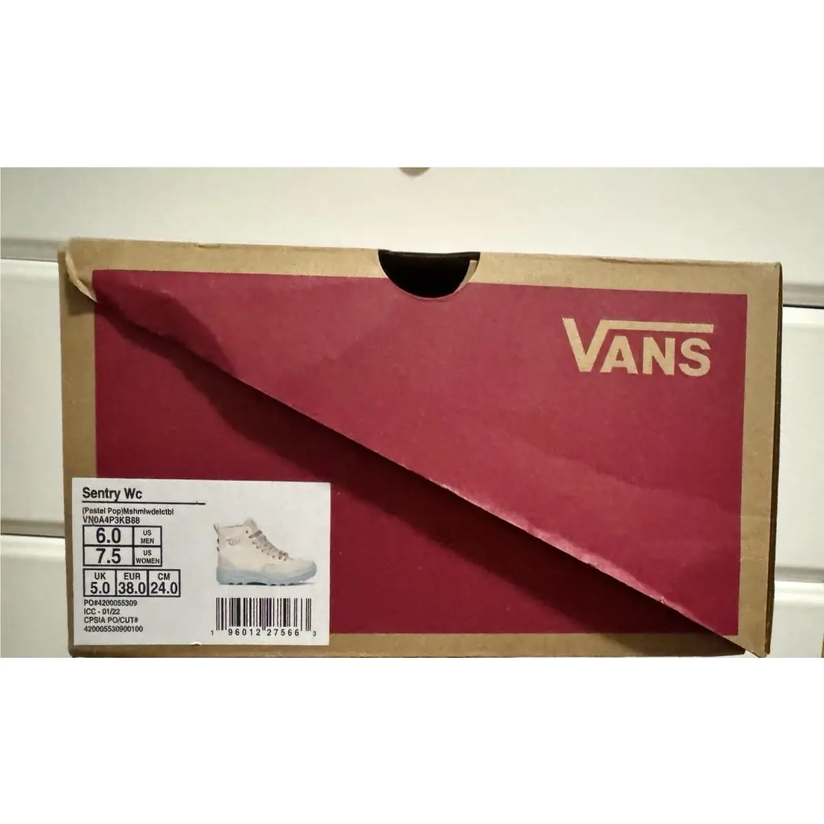 Vans shoes - Sentry Wc High-Top - Sentry - Pastel Pop Marshmallow 9