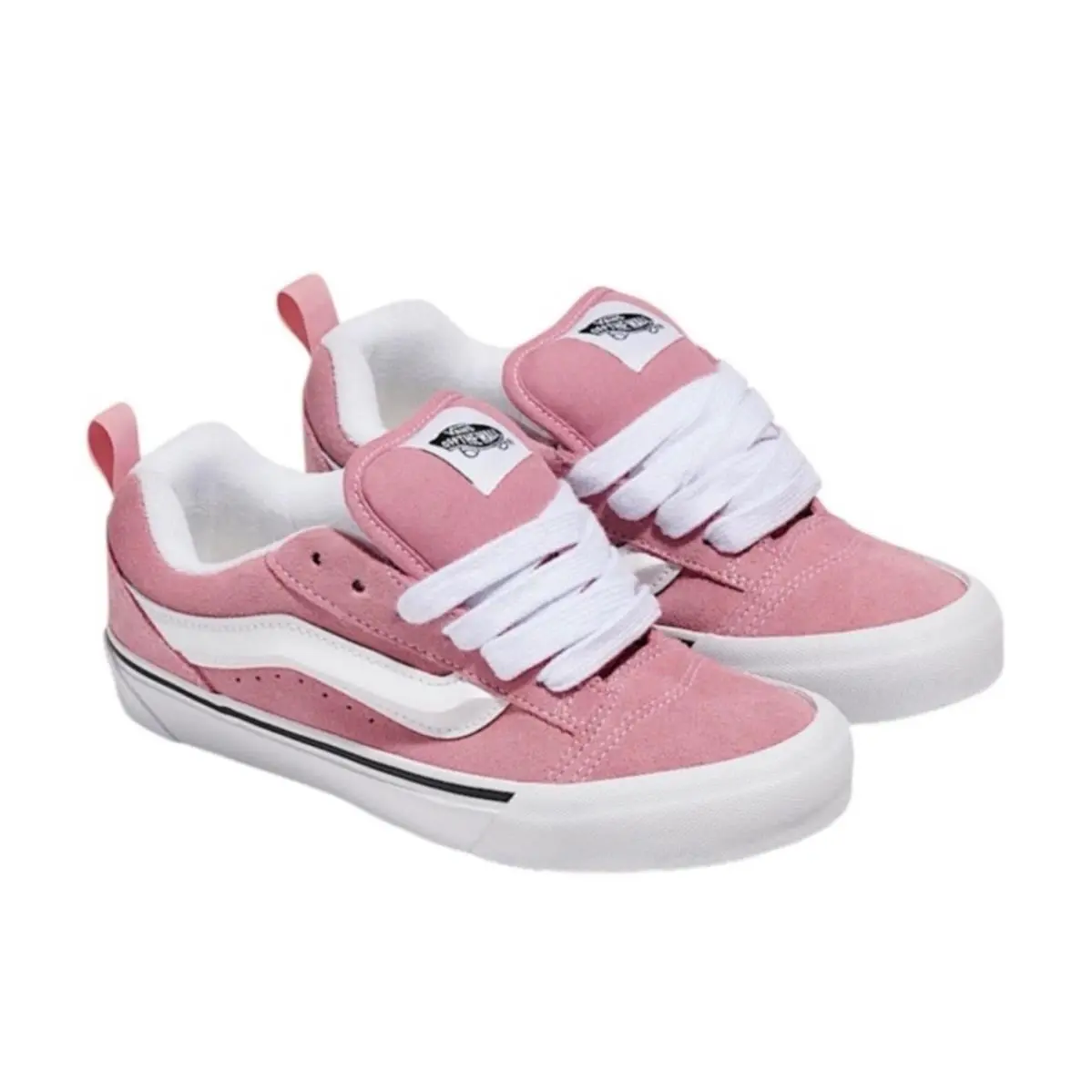 Vans Knu Skool Rare Htf Skate Shoe Color Theory Foxglove Pink Mens 7 Womens 8.5