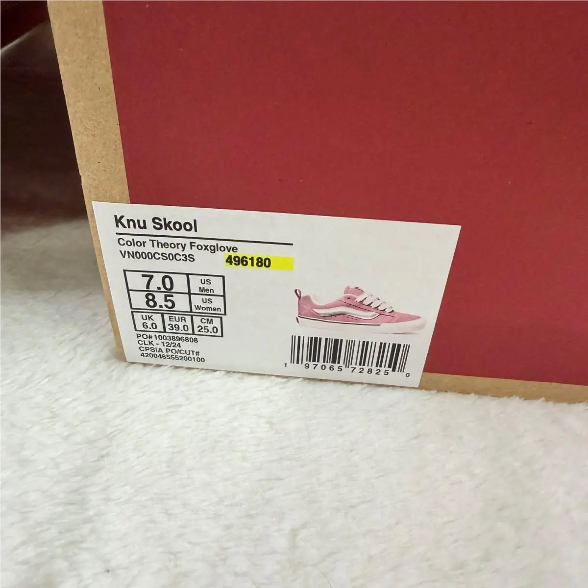 Vans shoes - VANS Knu Skool - Knu Skool - Pink 3