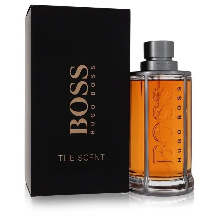Boss The Scent  Eau De Toilette Spray 6.7 oz For Men by Hugo Boss