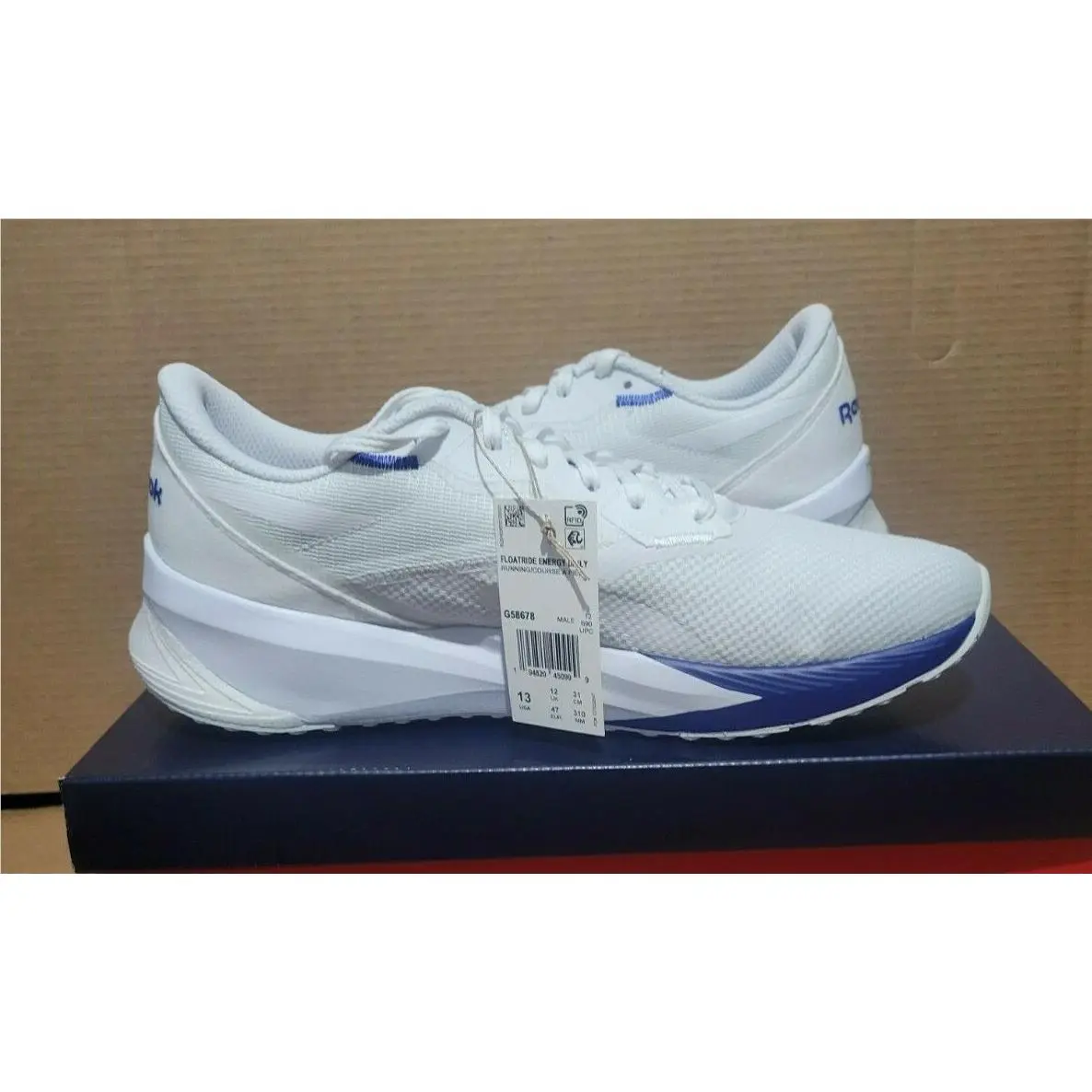 Reebok shoes - Reebok Floatride Energy Daily - Floatride Energy Daily - G58678 - Pure Grey/White/Bright Cobalt (UPC: 194820450999) 5