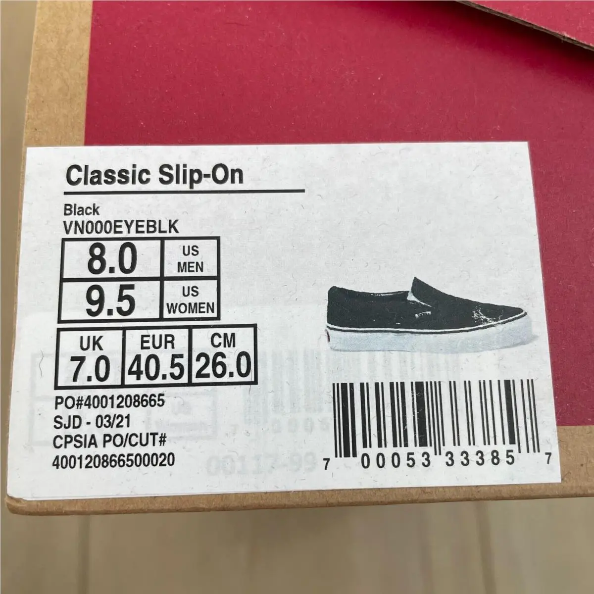 Vans shoes - VANS Classics - Classics - Black 5