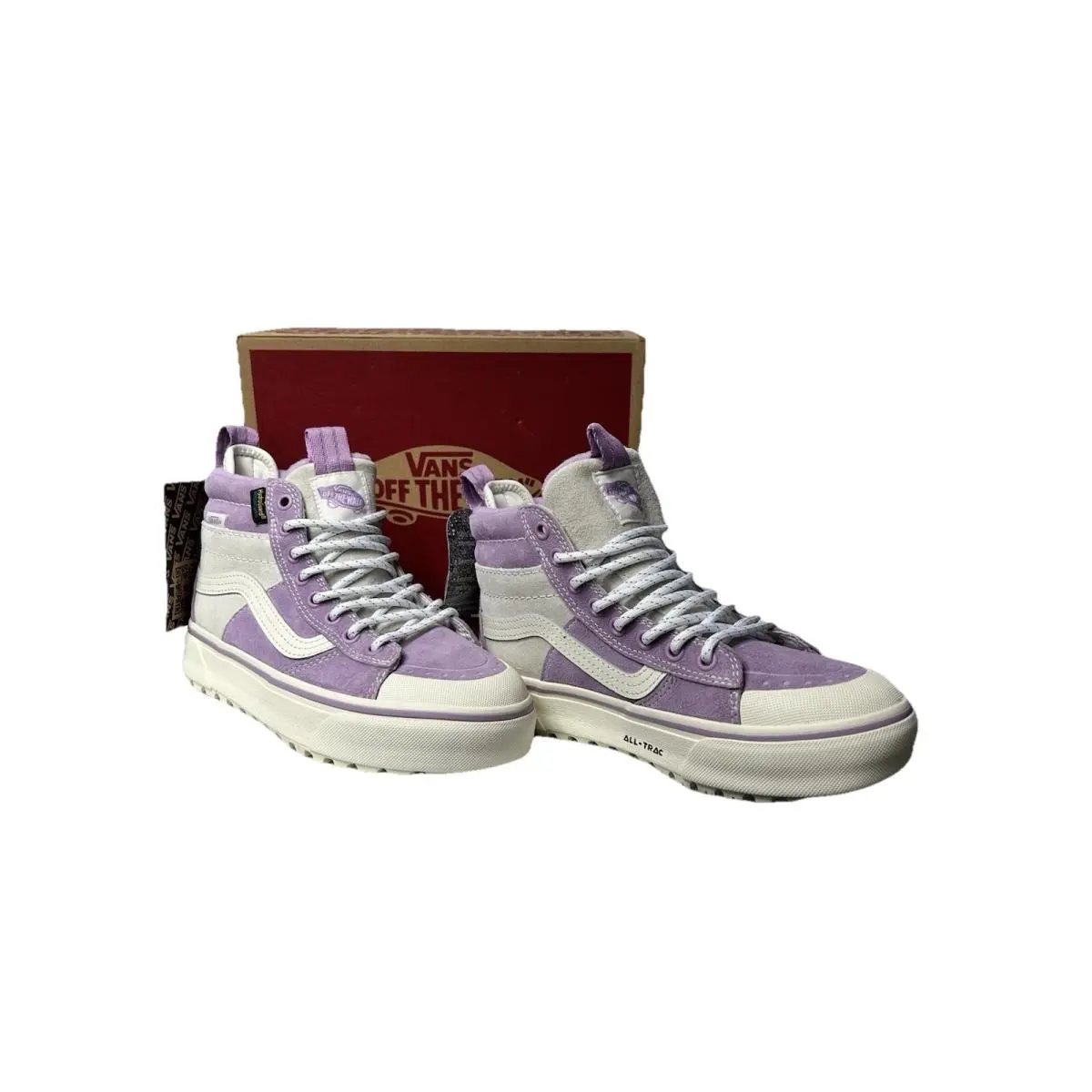 Vans Sk8-Hi MTE-2 Women’s Shoes Violet Ice/marshmallow Size 5 Weather Proof