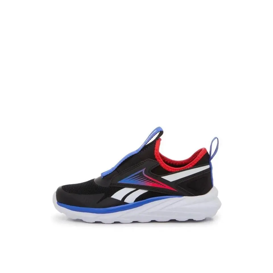 Reebok shoes - Reebok Lite Spinner Slip-On - Lite Spinner - Black Red Blue (UPC: 198179538988) 1