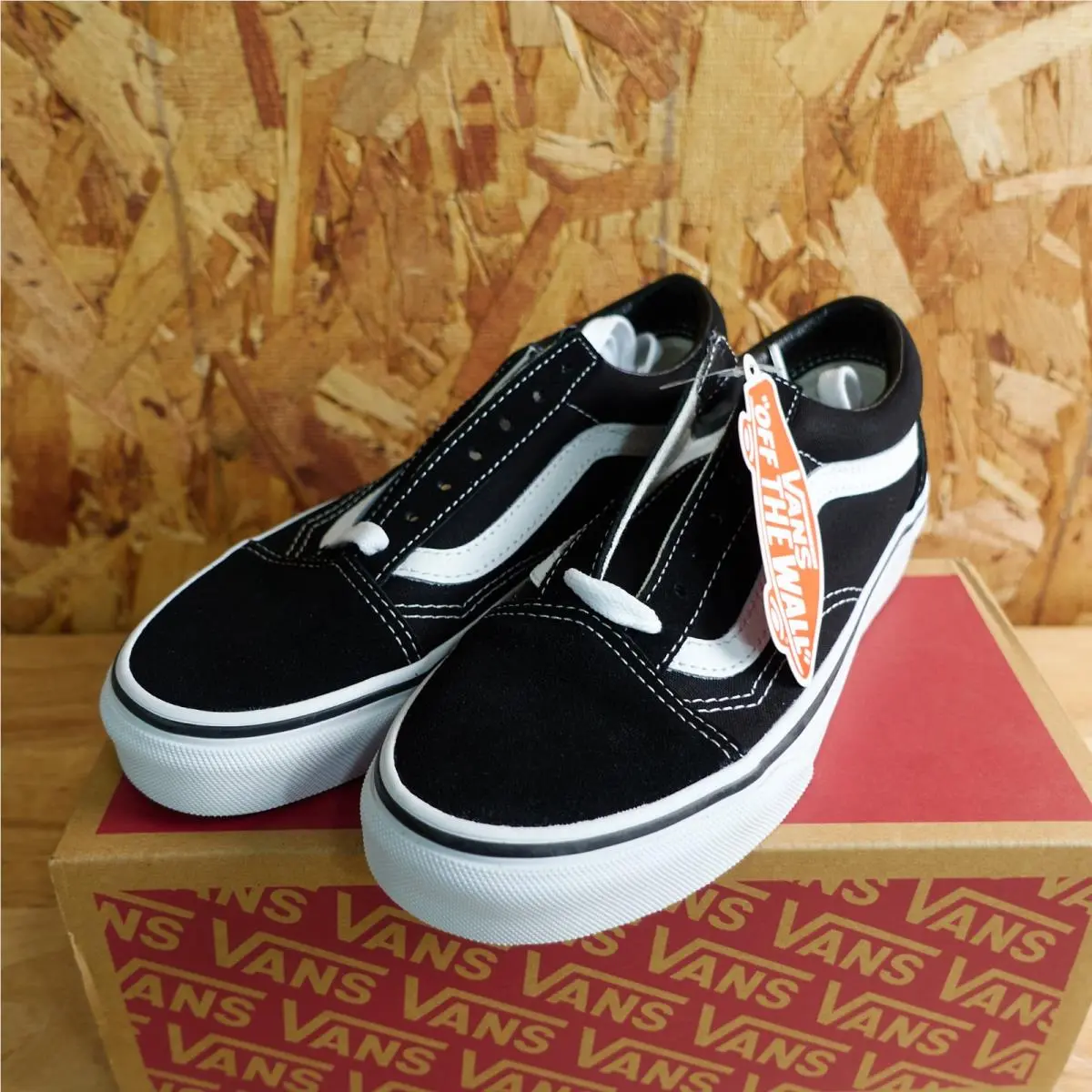 Vans Old Skool Black/white VN000D3HY28 Mens 3.5 Womens 5