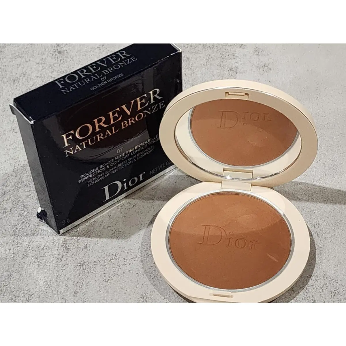 Dior Forever Natural Bronze 07 Golden Bronze 0.31 Oz Full Sz Imperfect