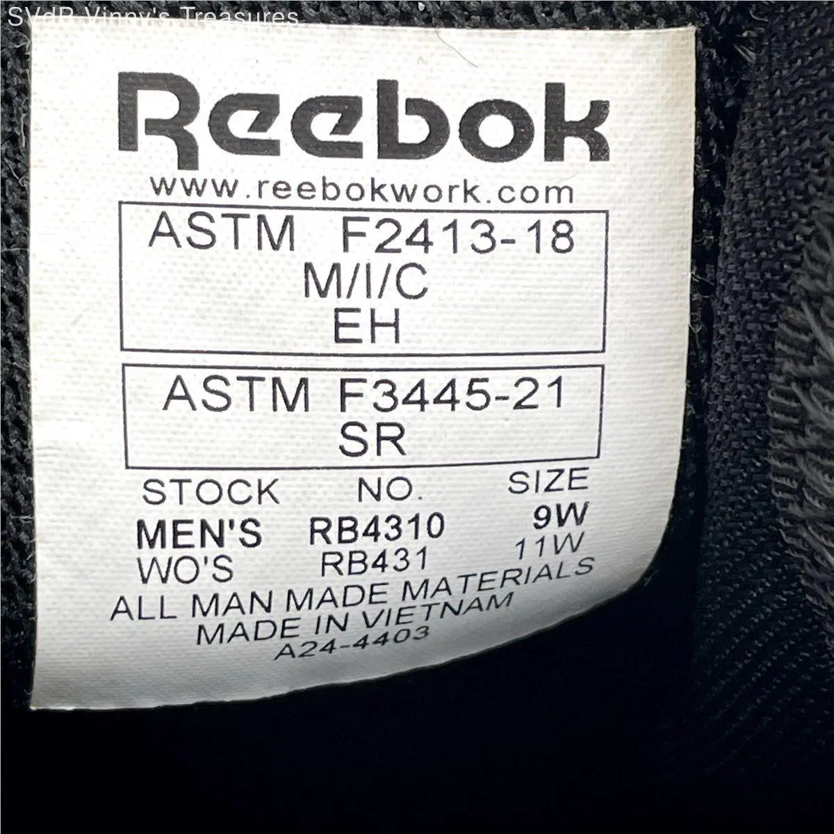 Reebok shoes - Black 4