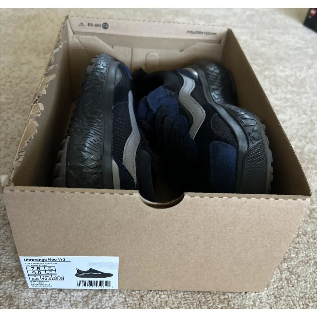 Vans shoes - VANS UltraRange - UltraRange - Black/Navy (UPC: 0197063419815) 7
