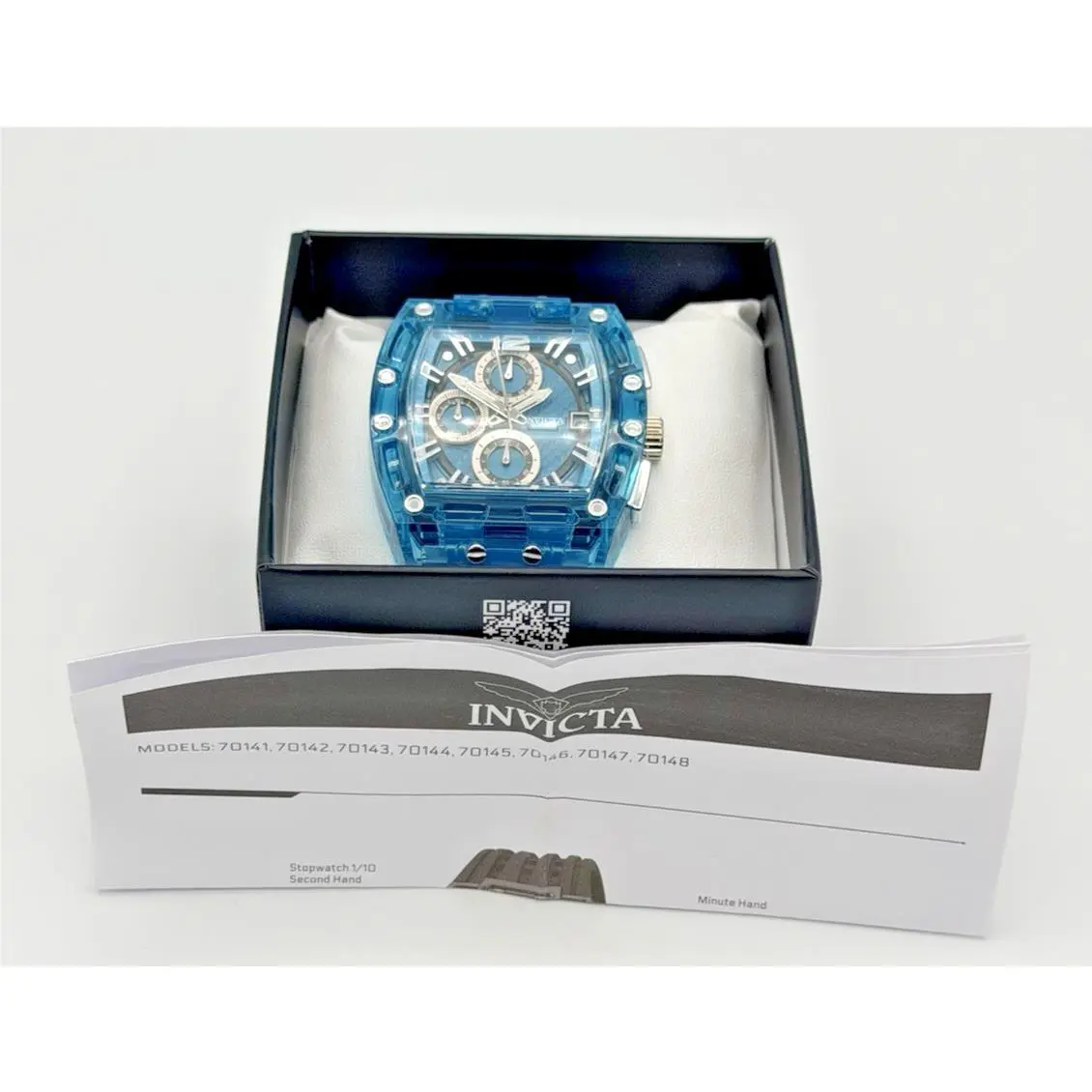 Invicta S1 Rally Allogrip Men’s Blue Silicone Watch 42mm 70141