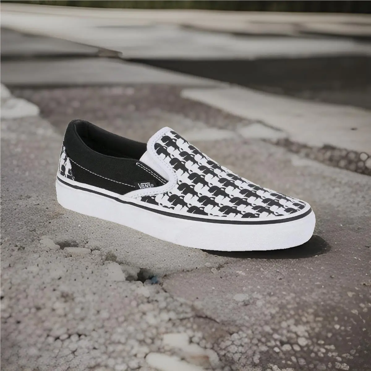 Vans X Karl Lagerfeld Classic Slip-on US Mens SZ 4.5 US Womens SZ 6.0