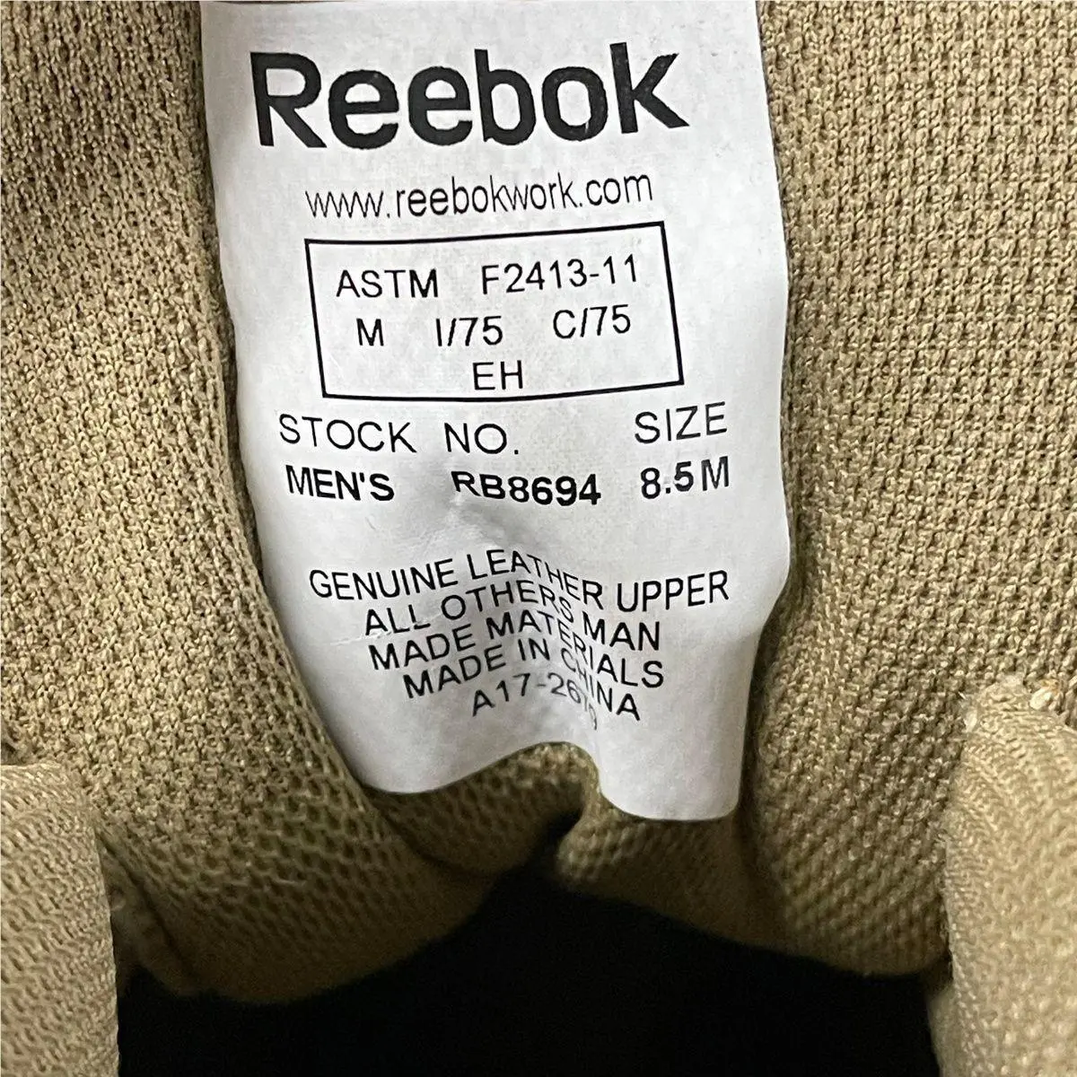 Reebok shoes - vs-198936 - vs-198936 - Brown (UPC: 690774137110) 1