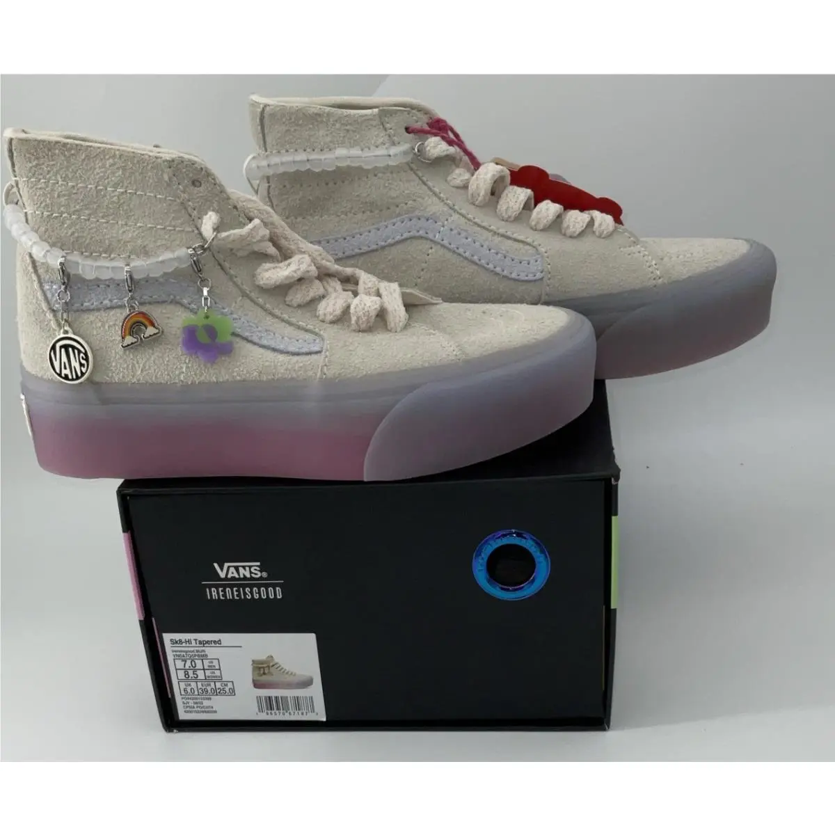 Vans Sk8-Hi x Ireneisgood Gray 2022 VN0A7Q5PBMB 8.5 Us Women’s Rel Date