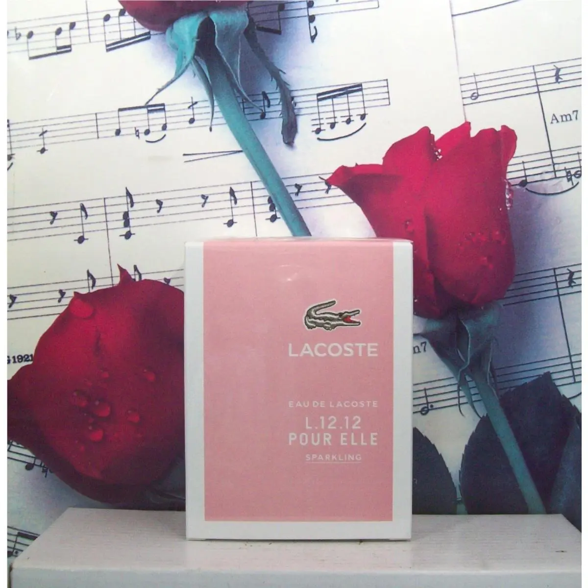 Eau De  L.12 L.12 Pour Elle Sparkling 3.0 Oz. Edt Spray by Lacoste