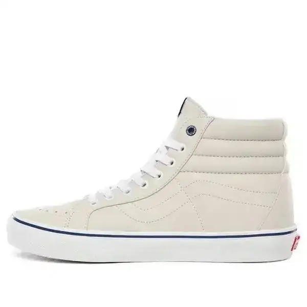 Vans Men sk8-hi Reissue Butter Leather High-top Sneakers - White Size 11
