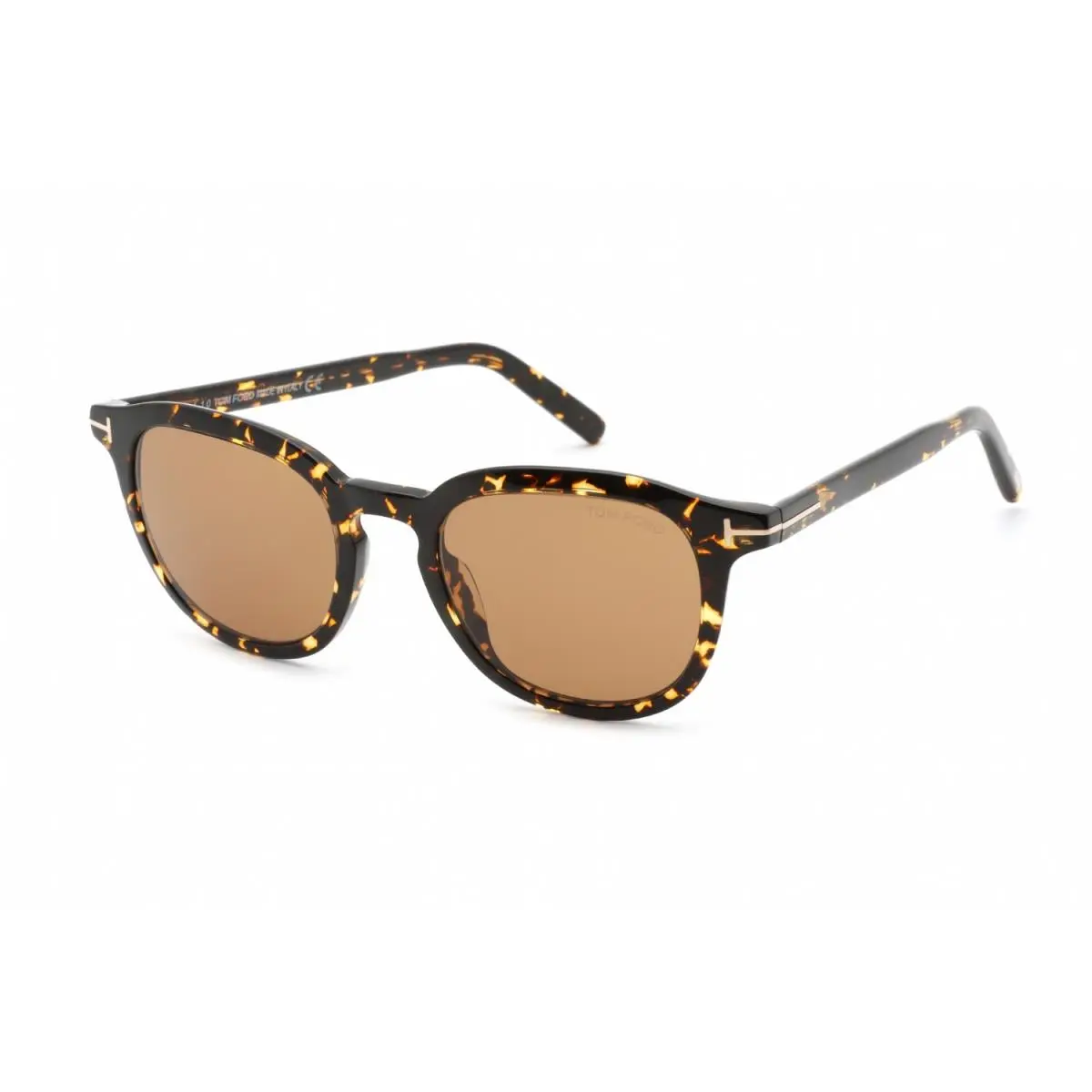 Tom Ford FT0816 Pax 52E Sunglasses Dark Havana Frame Brown Lenses 51mm - Frame: Havana, Lens: Brown