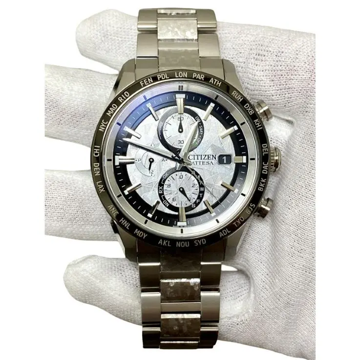 Attesa Platinum Super Titanium Limited Edition Men`s Watch AT8284-61A by Citizen