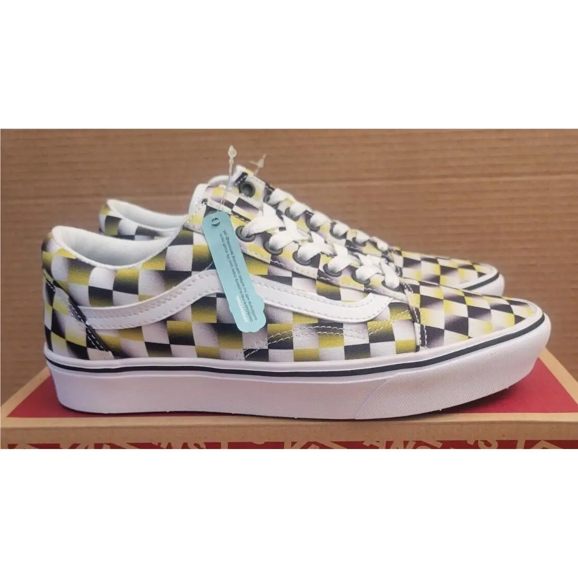 Vans shoes - VANS ComfyCush - ComfyCush - VN0A5DYCB21 - Yellow/True White (UPC: 196013207137) 1