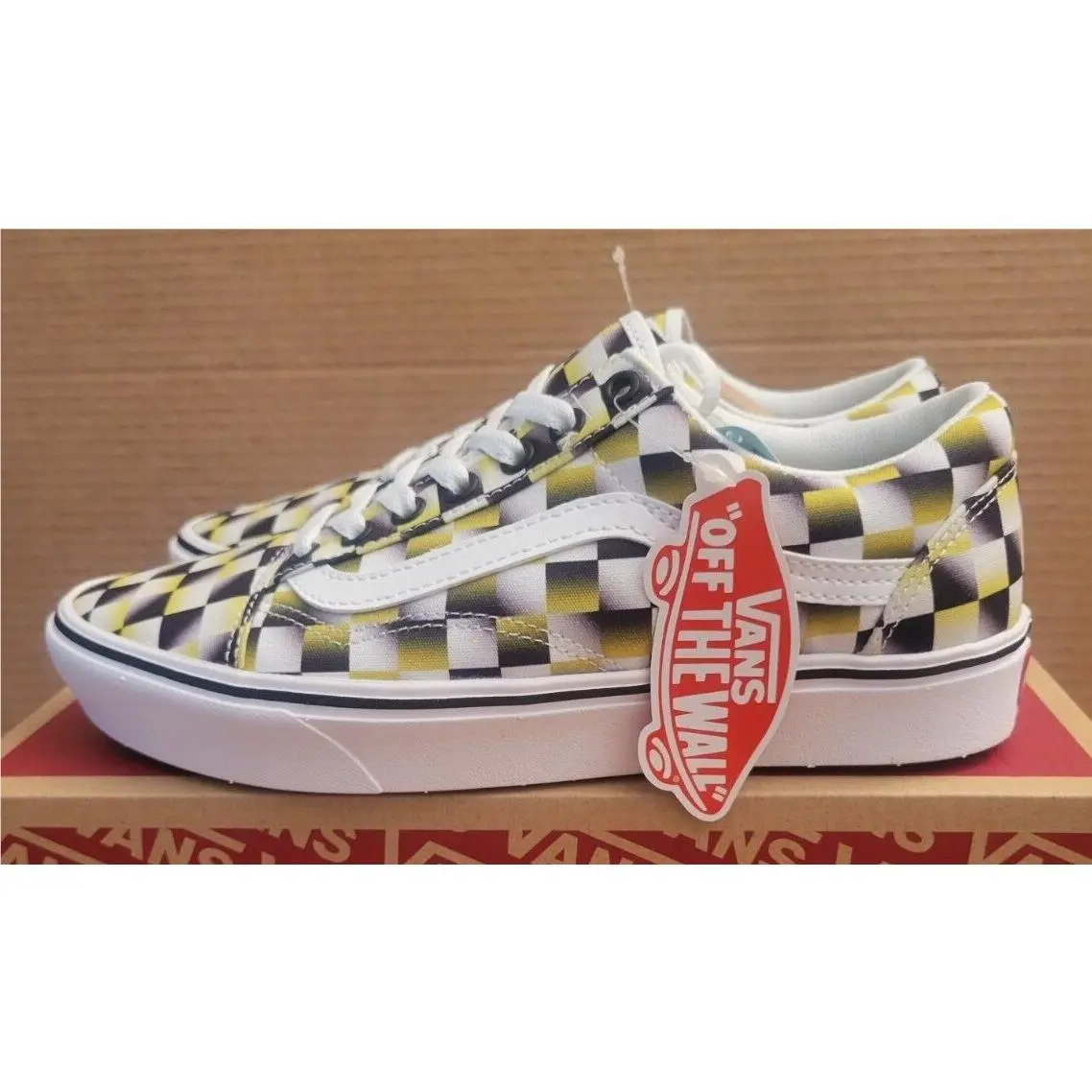 Vans shoes - VANS ComfyCush - ComfyCush - VN0A5DYCB21 - Yellow/True White (UPC: 196013207137) 3