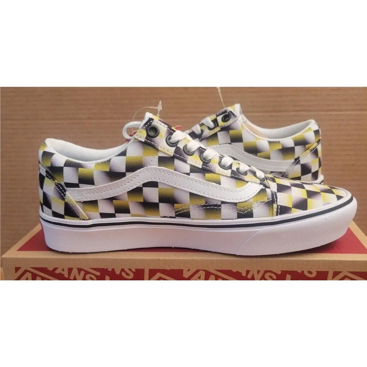 Vans shoes - VANS ComfyCush - ComfyCush - VN0A5DYCB21 - Yellow/True White (UPC: 196013207137) 5