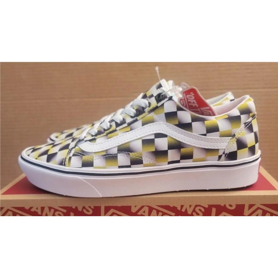 Vans shoes - VANS ComfyCush - ComfyCush - VN0A5DYCB21 - Yellow/True White (UPC: 196013207137) 6