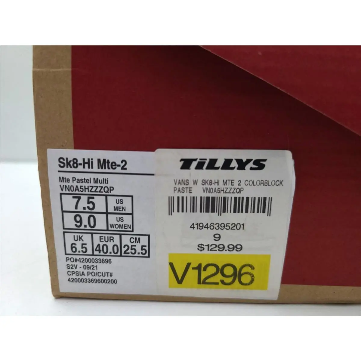 Vans shoes - VANS Sk8-Hi Mte-2 - Pink 9