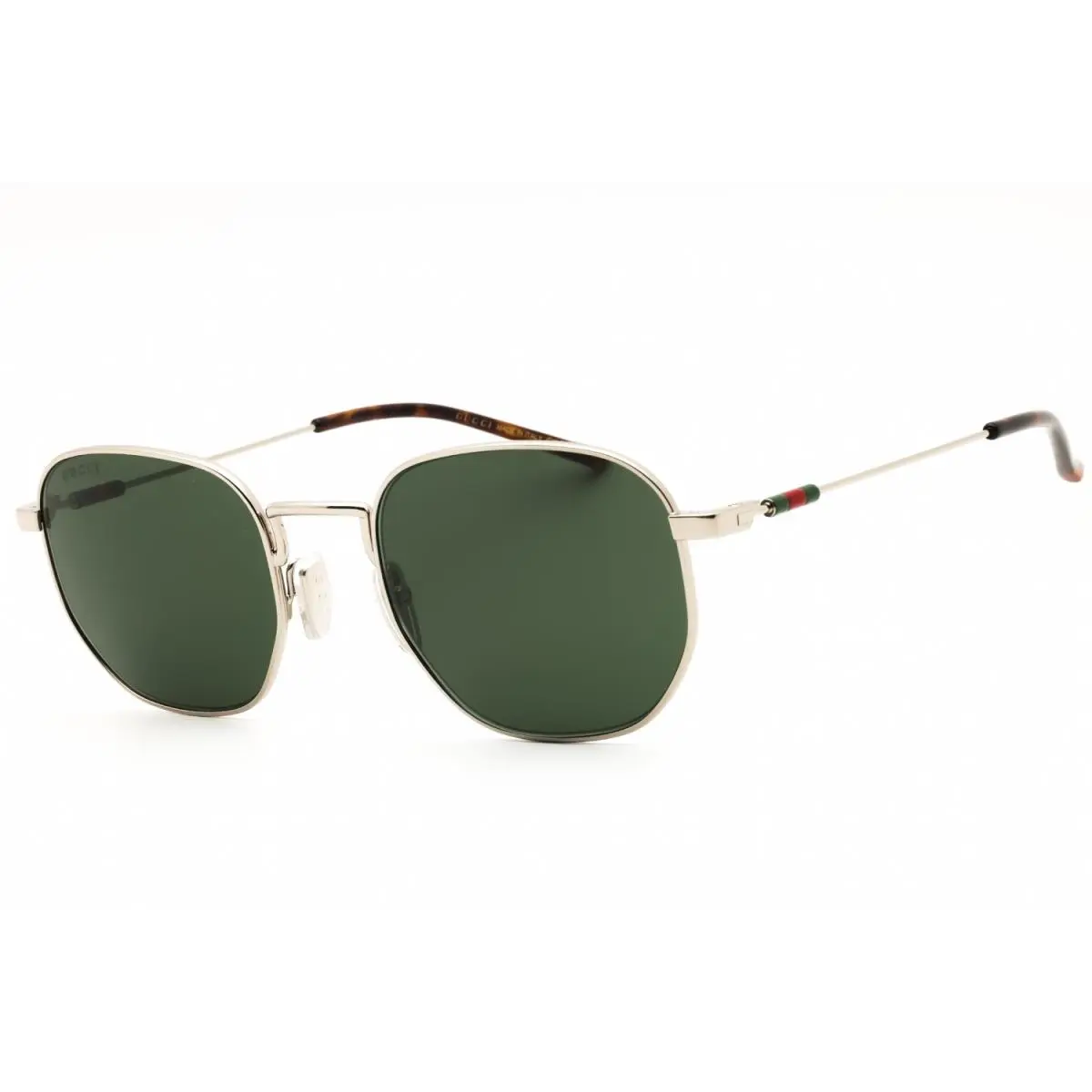 GG2095S 002 Sunglasses Silver Frame Gray Lenses 52mm by Gucci
