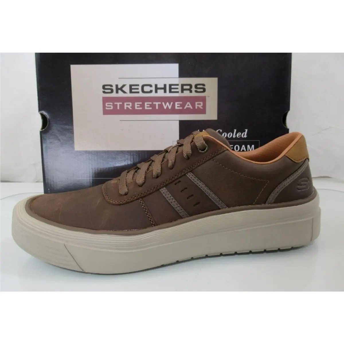 Skechers shoes - Skechers Streetwear Viewport Brambo - Streetwear Viewport Brambo - 210138 - Brown (UPC: 194428776859) 1