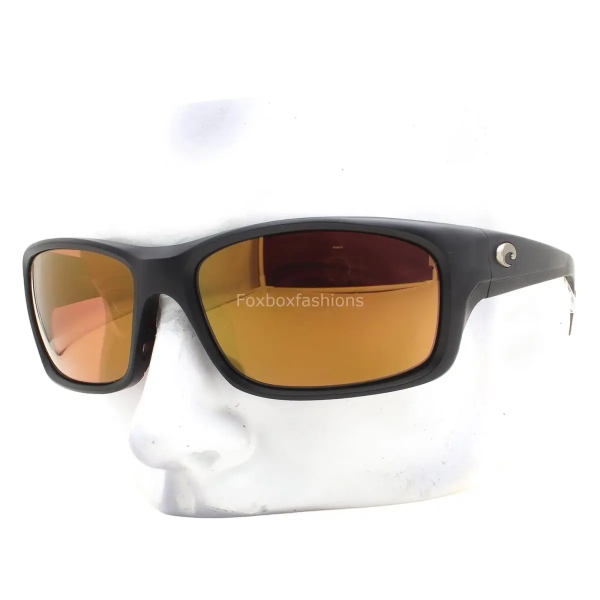 Jose Pro Sunglasses Matte Black Gold Mirror Polarized Glass W/case by Costa Del Mar