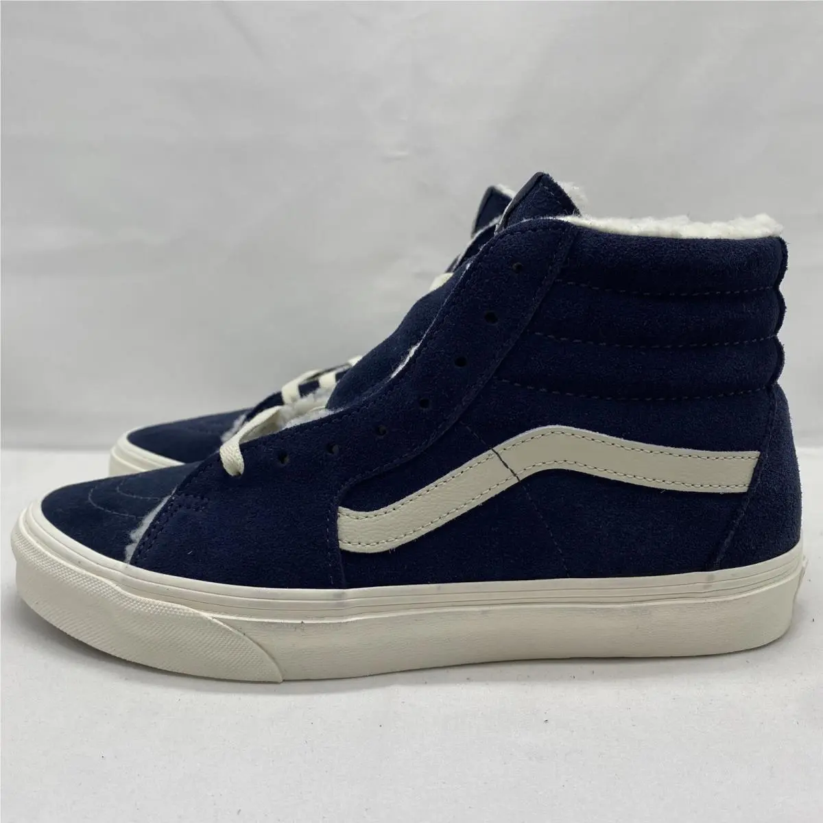 Vans shoes - VANS Sk8 Hi - Cozy Hug - VN0005U9JDU - Parisian Nights Navy Blue White, Manufacturer: Parisian Nights (UPC: 0196570591748) 1