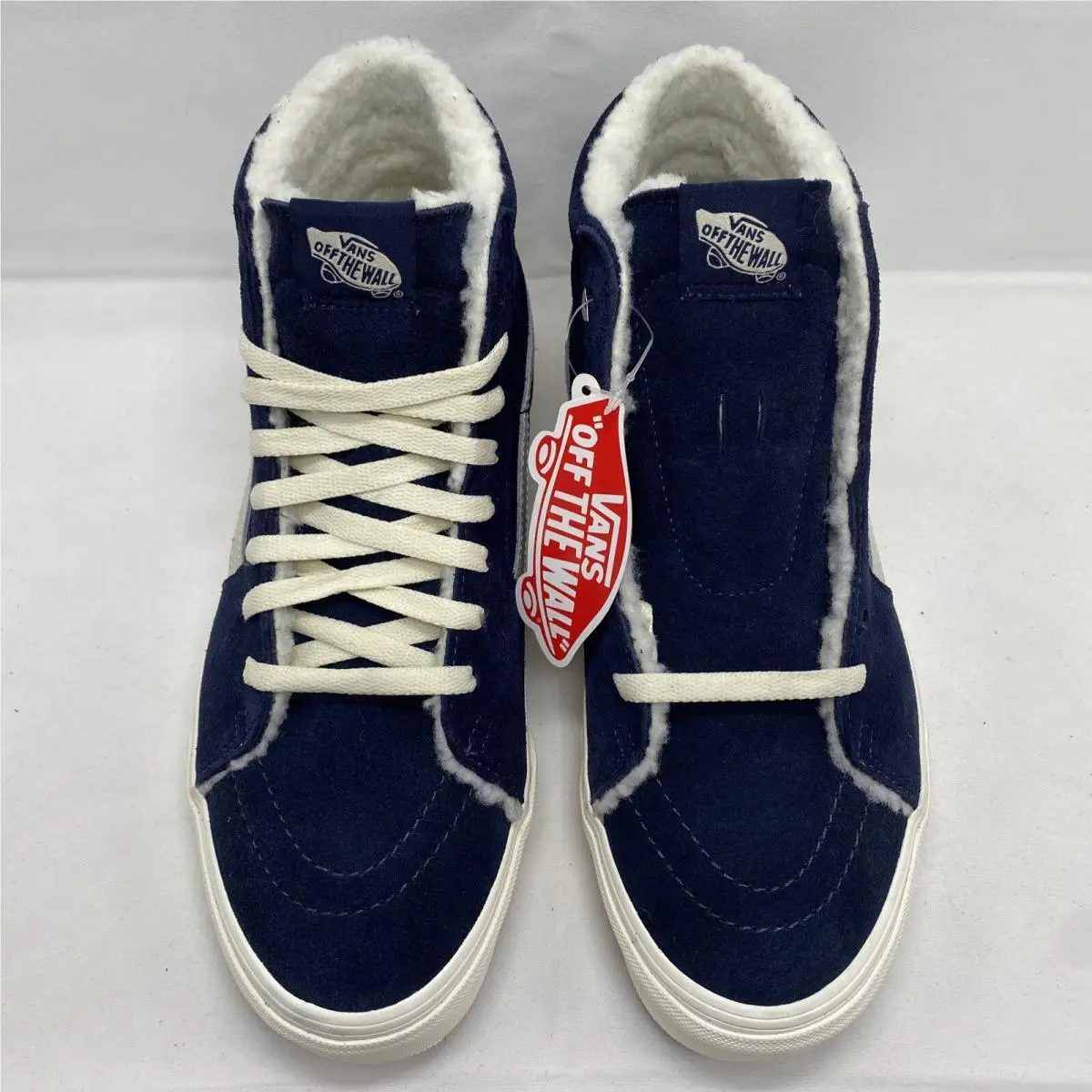 Vans shoes - VANS Sk8 Hi - Cozy Hug - VN0005U9JDU - Parisian Nights Navy Blue White, Manufacturer: Parisian Nights (UPC: 0196570591748) 2